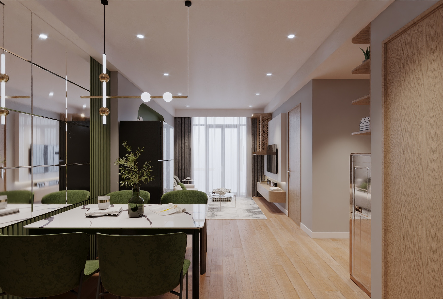 Xu hướng thiết kế nội thất chung cư được ưa chuộng tại Gia Lai