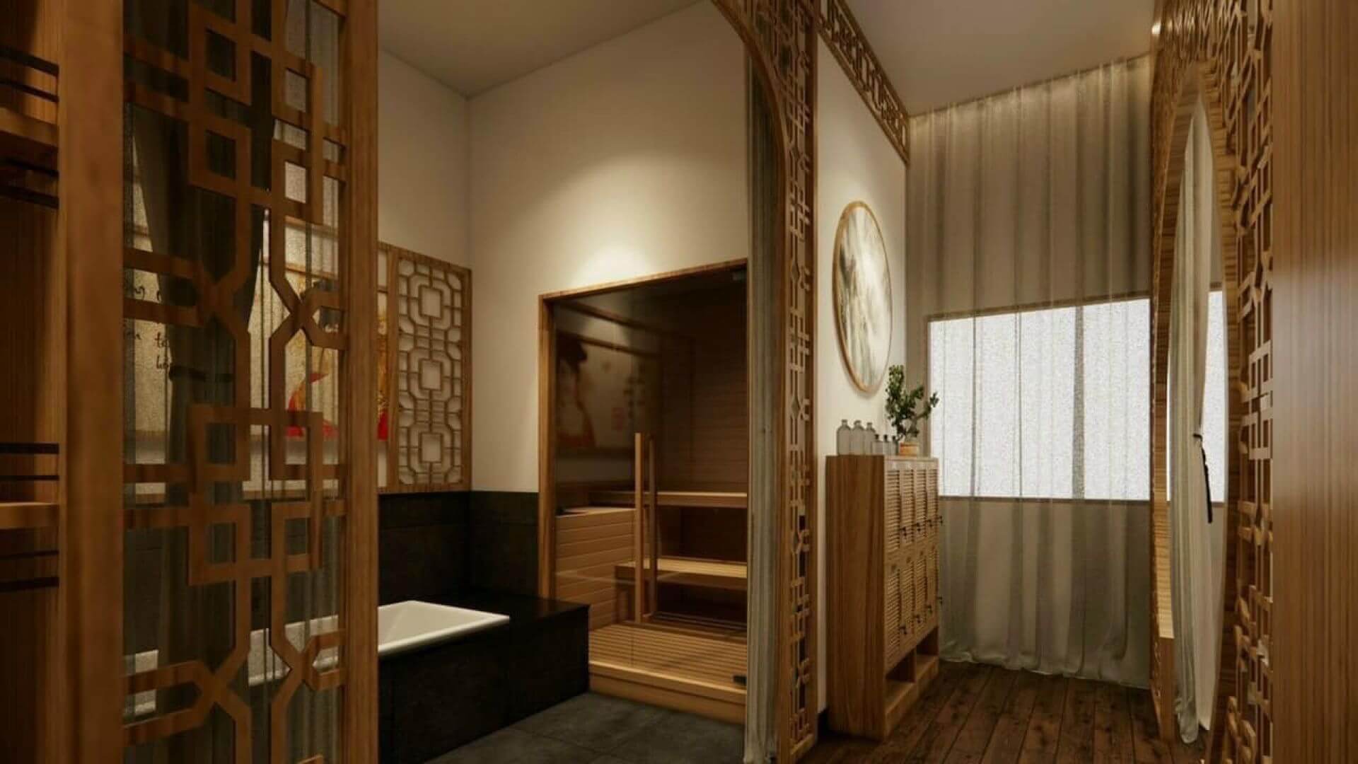 thiết kế nội thất spa