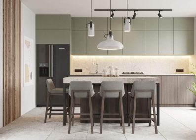 10+ mẫu thiết kế nội thất phòng bếp đẹp, ấn tượng Hoài Ân