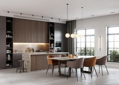10+ mẫu thiết kế nội thất phòng bếp đẹp, ấn tượng Phù Cát