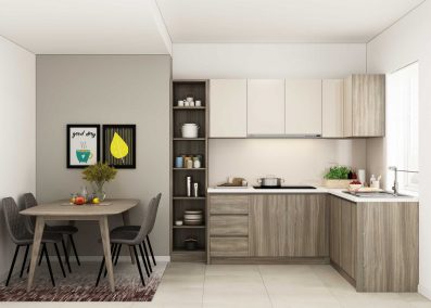 10+ mẫu thiết kế nội thất phòng bếp đẹp, ấn tượng Vĩnh Thạnh