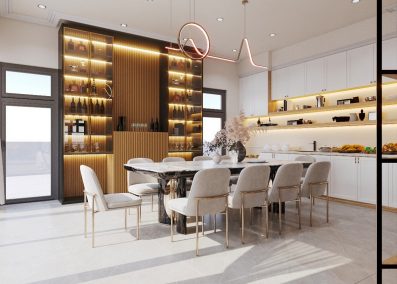 10+ mẫu thiết kế nội thất phòng bếp đẹp, ấn tượng Hoài Nhơn