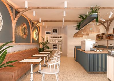 Top 10+mẫu thiết kế nội thất quán cafe đẹp nhất năm 2023 | Tuy Phước
