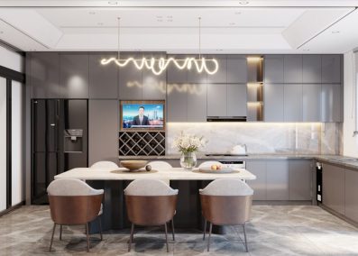 10+ mẫu thiết kế nội thất phòng bếp đẹp, ấn tượng Quảng Ngãi