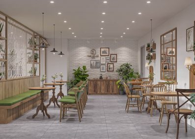 Top 10+mẫu thiết kế nội thất quán cafe đẹp nhất năm 2023 | Phù Cát