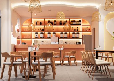 Top 10+mẫu thiết kế nội thất quán cafe đẹp nhất năm 2023 | Quy Nhơn