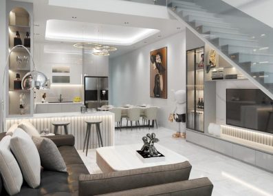 Top 10+ mẫu thiết kế nội thất phòng khách đẹp, hiện đại tại Vĩnh Thạnh