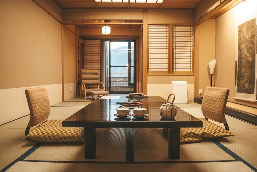Chiếu Tatami là nét đặc trưng của phong cách Nhật Bản