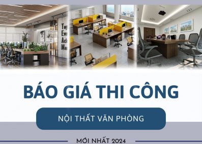 Báo giá thi công nội thất văn phòng tại Bình Định mới nhất 2024